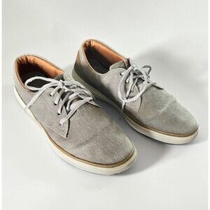 Skechers Mens Moreno Canvas Oxford Shoes Sz 13 65981 Memory Foam Insole